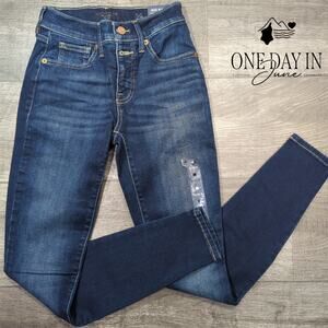 Lucky Brand Ava Mid Rise Skinny Jeans Size 0